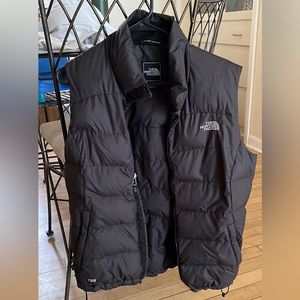 North face puffer vest